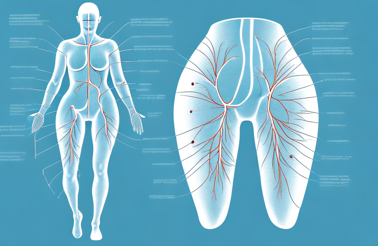 A female anatomy diagram